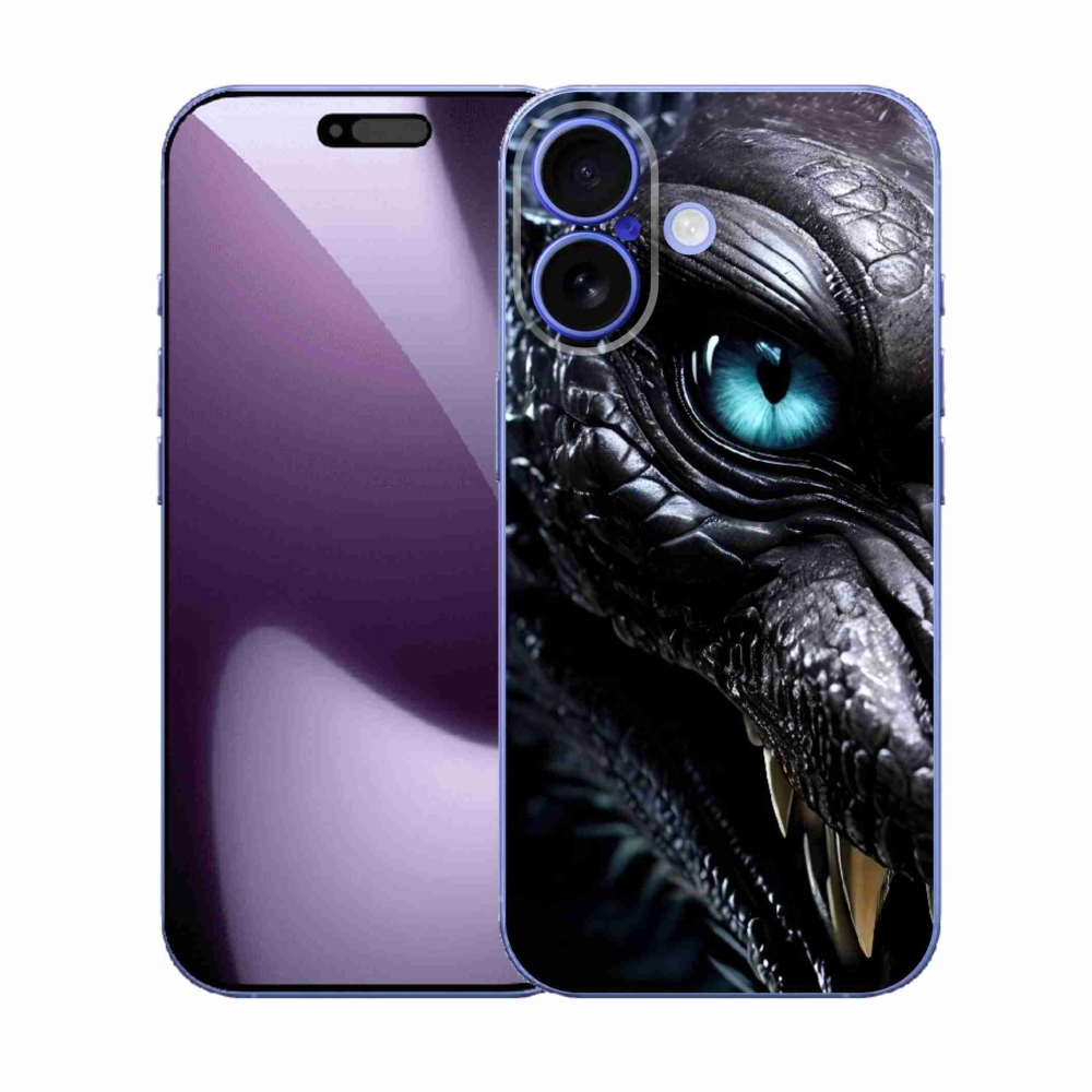 Gelový kryt mmCase na iPhone 17 - dračí pohled