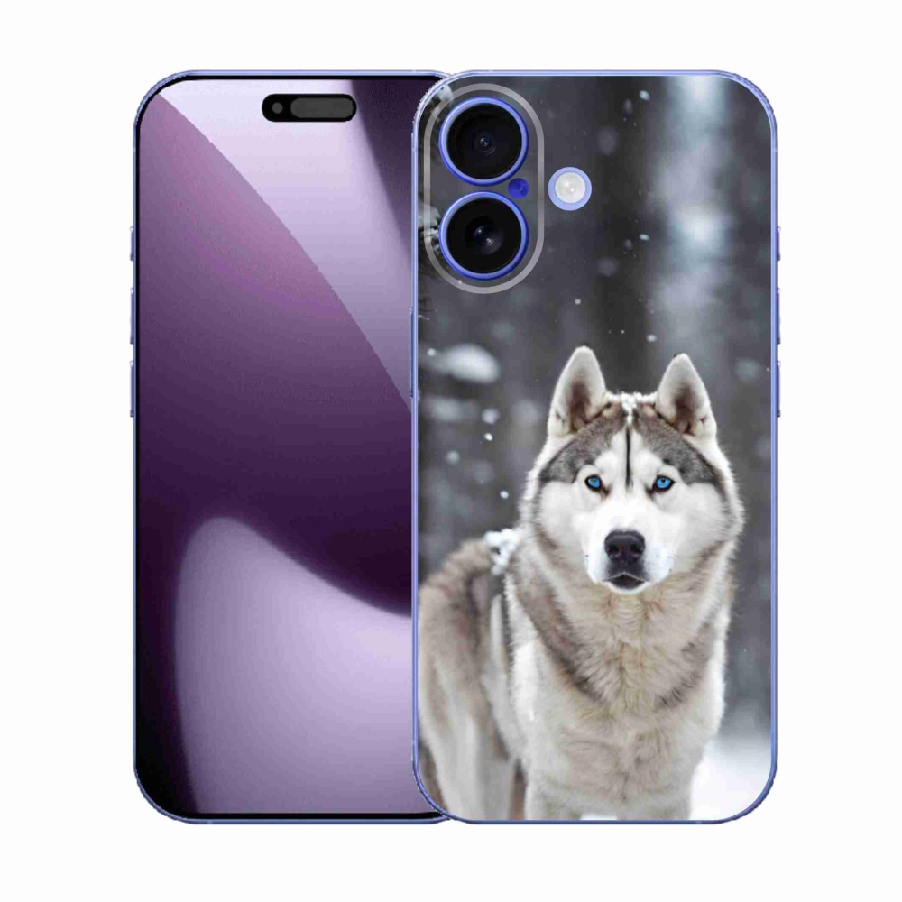 Gelový kryt mmCase na iPhone 17 - husky 2