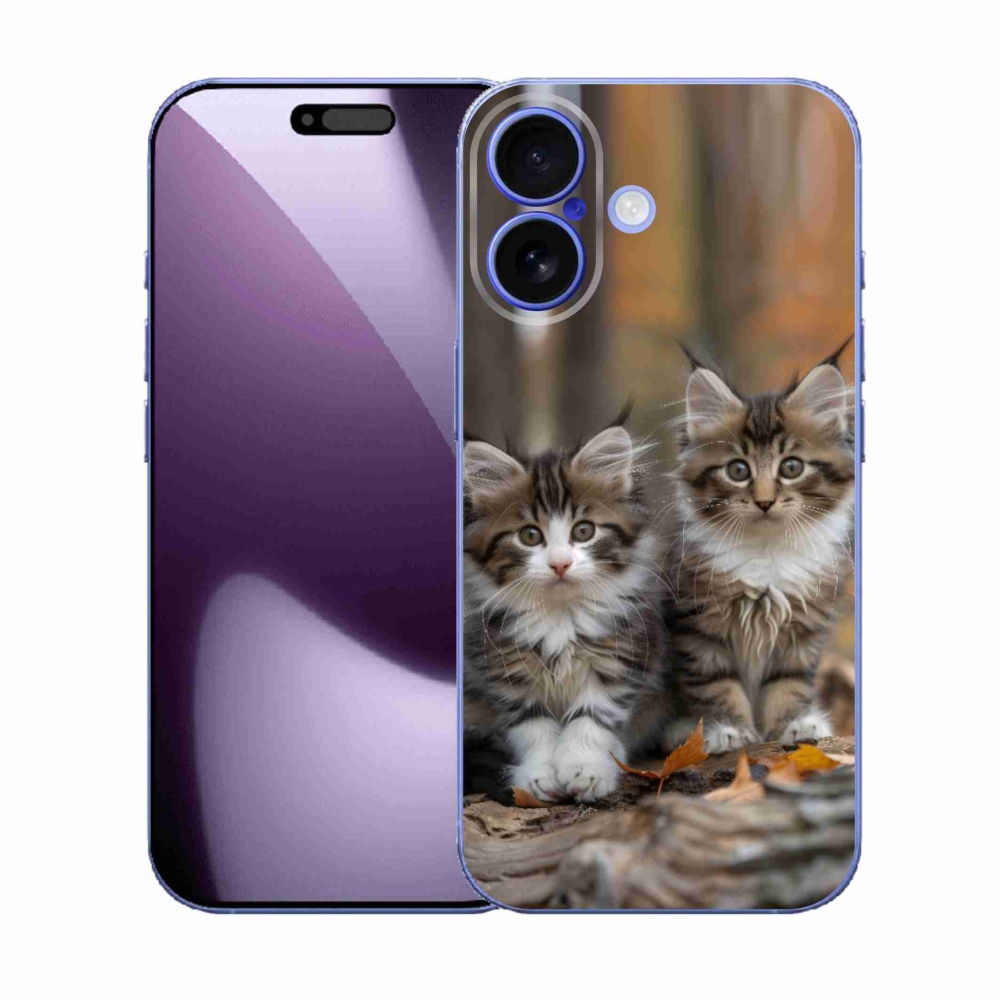 Gelový kryt mmCase na iPhone 17 - kočičí duo 3