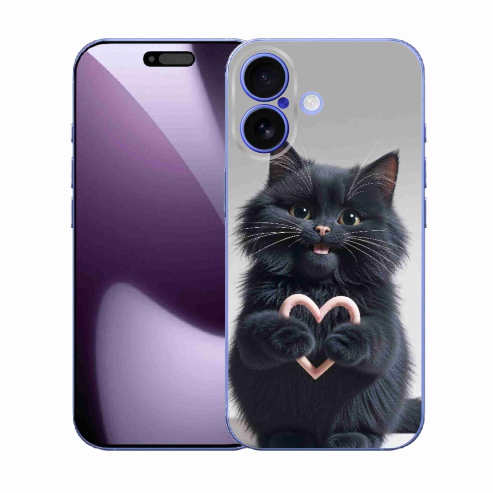 Gelový kryt mmCase na iPhone 17 - kočičí láska 3