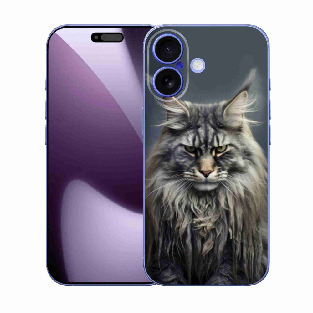 Gelový kryt mmCase na iPhone 17 - kočíčí pohled 4