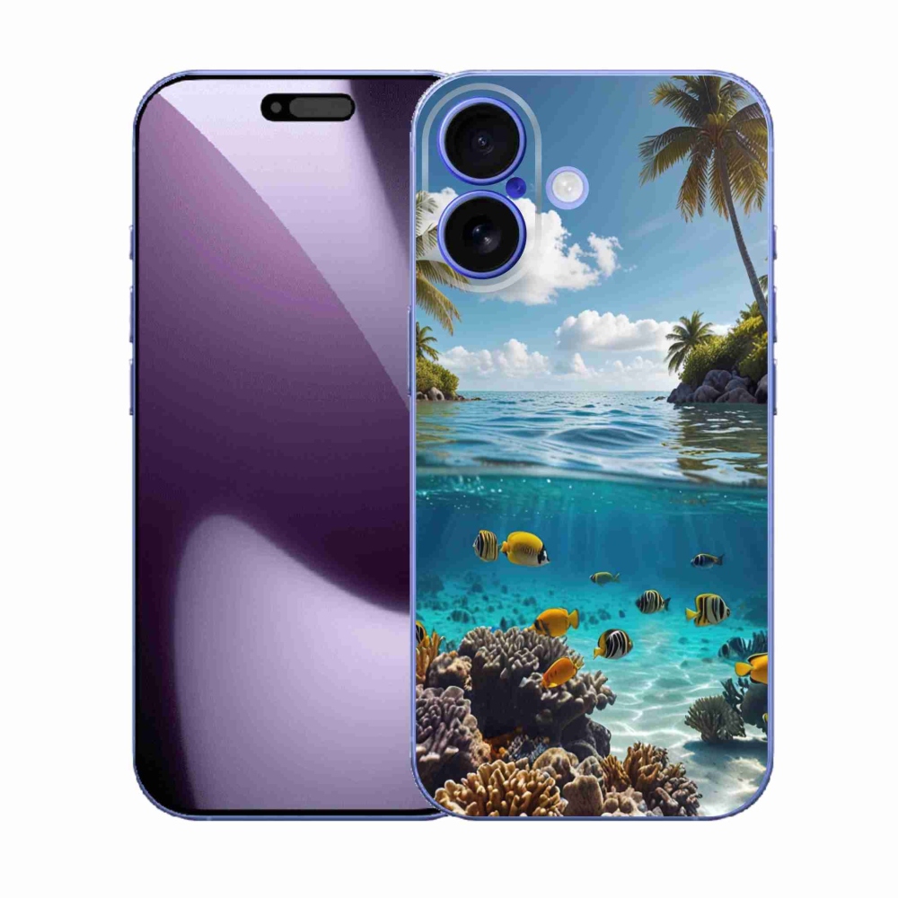 Gelový kryt mmCase na iPhone 17 - mořský svět 4