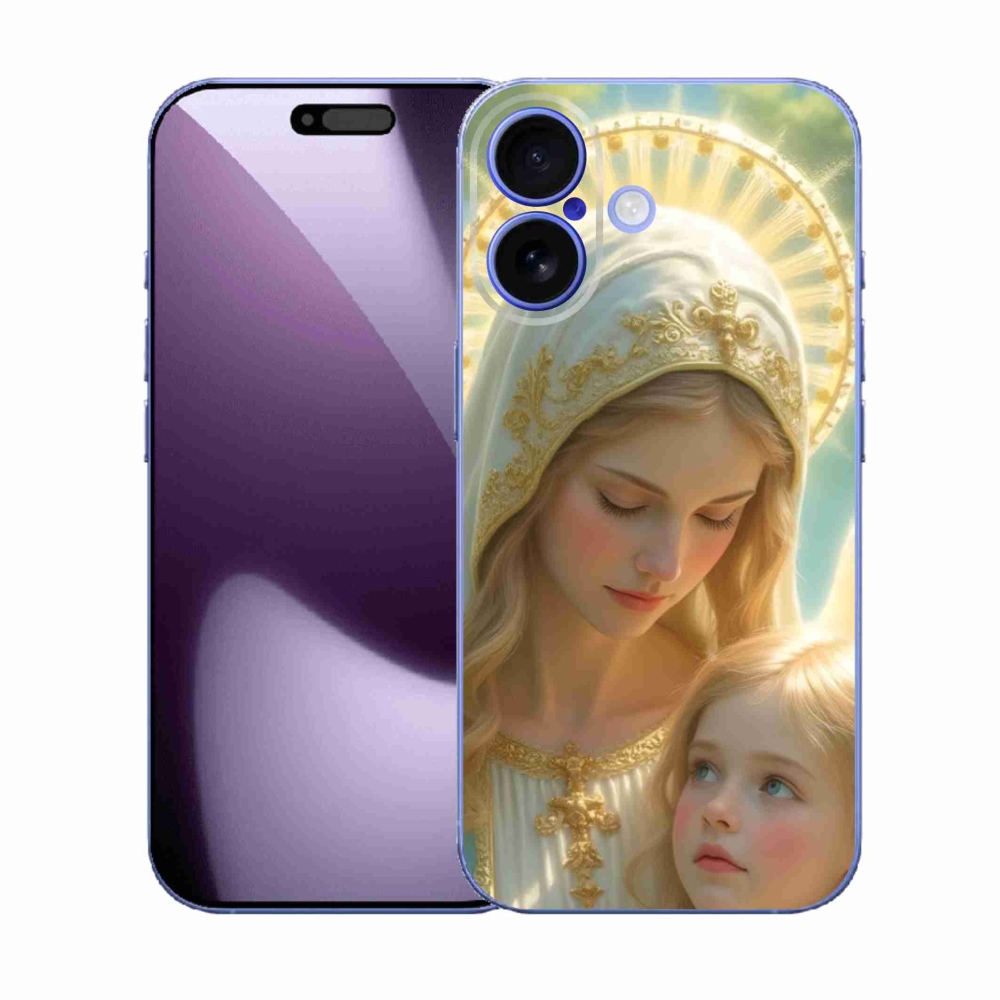 Gelový kryt mmCase na iPhone 17 - náboženský motiv 2