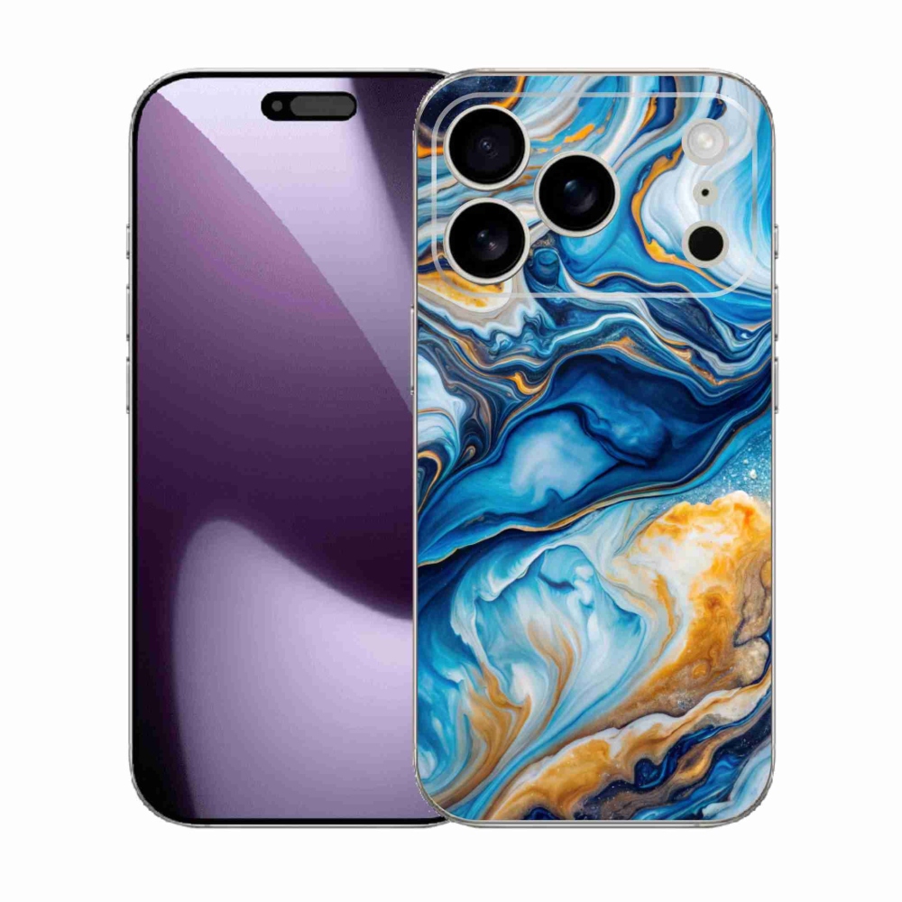 Gelový kryt mmCase na iPhone 17 Pro - abstraktní motiv 34