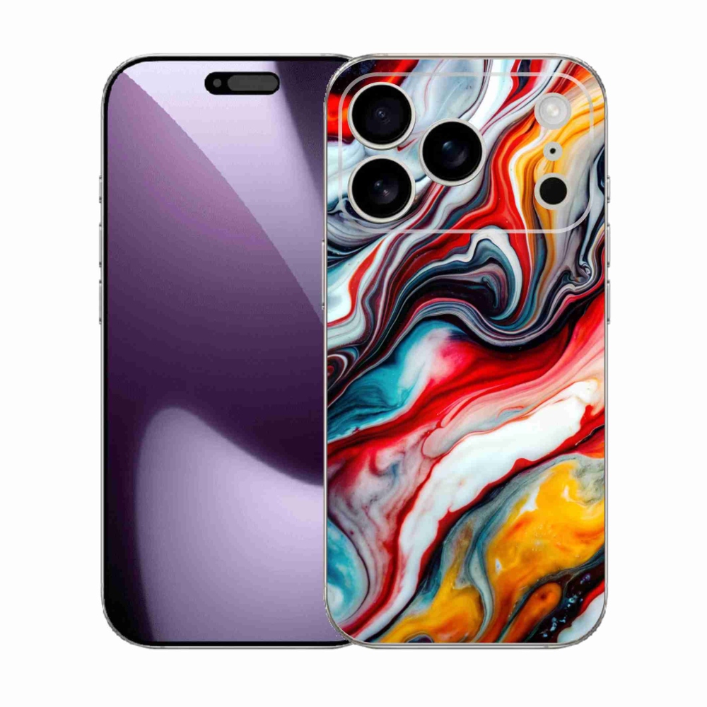 Gelový kryt mmCase na iPhone 17 Pro - abstraktní motiv 35