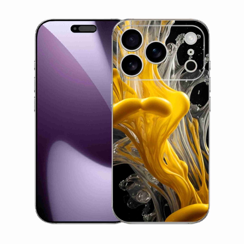 Gelový kryt mmCase na iPhone 17 Pro - abstraktní motiv 48
