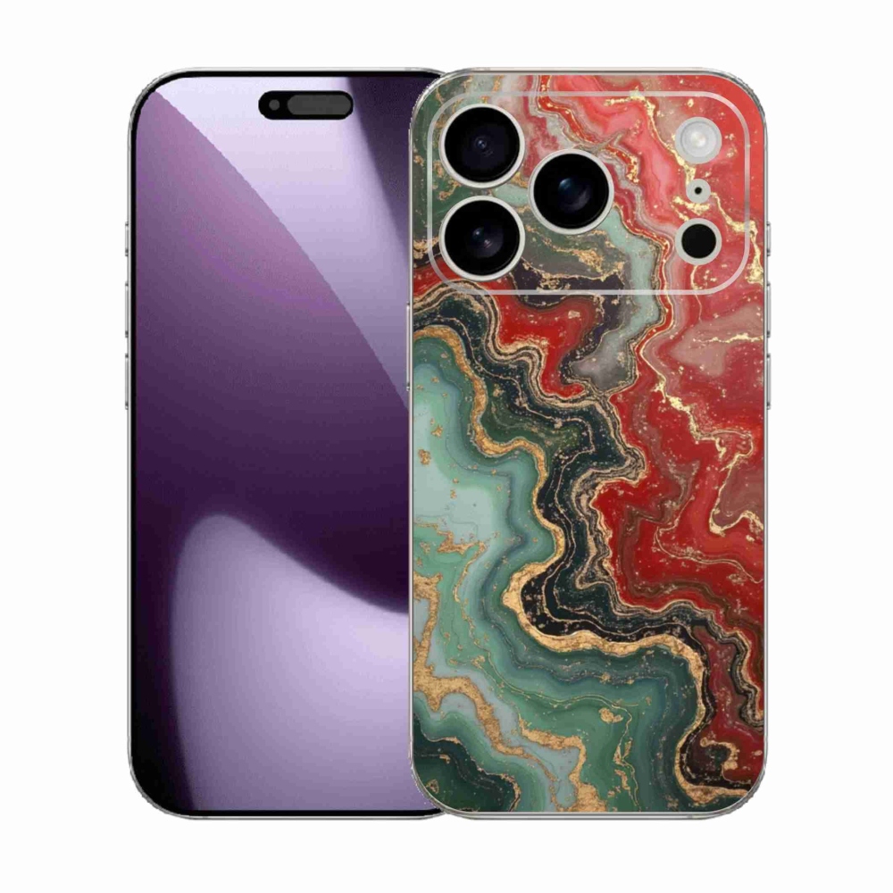 Gelový kryt mmCase na iPhone 17 Pro - abstraktní motiv 55