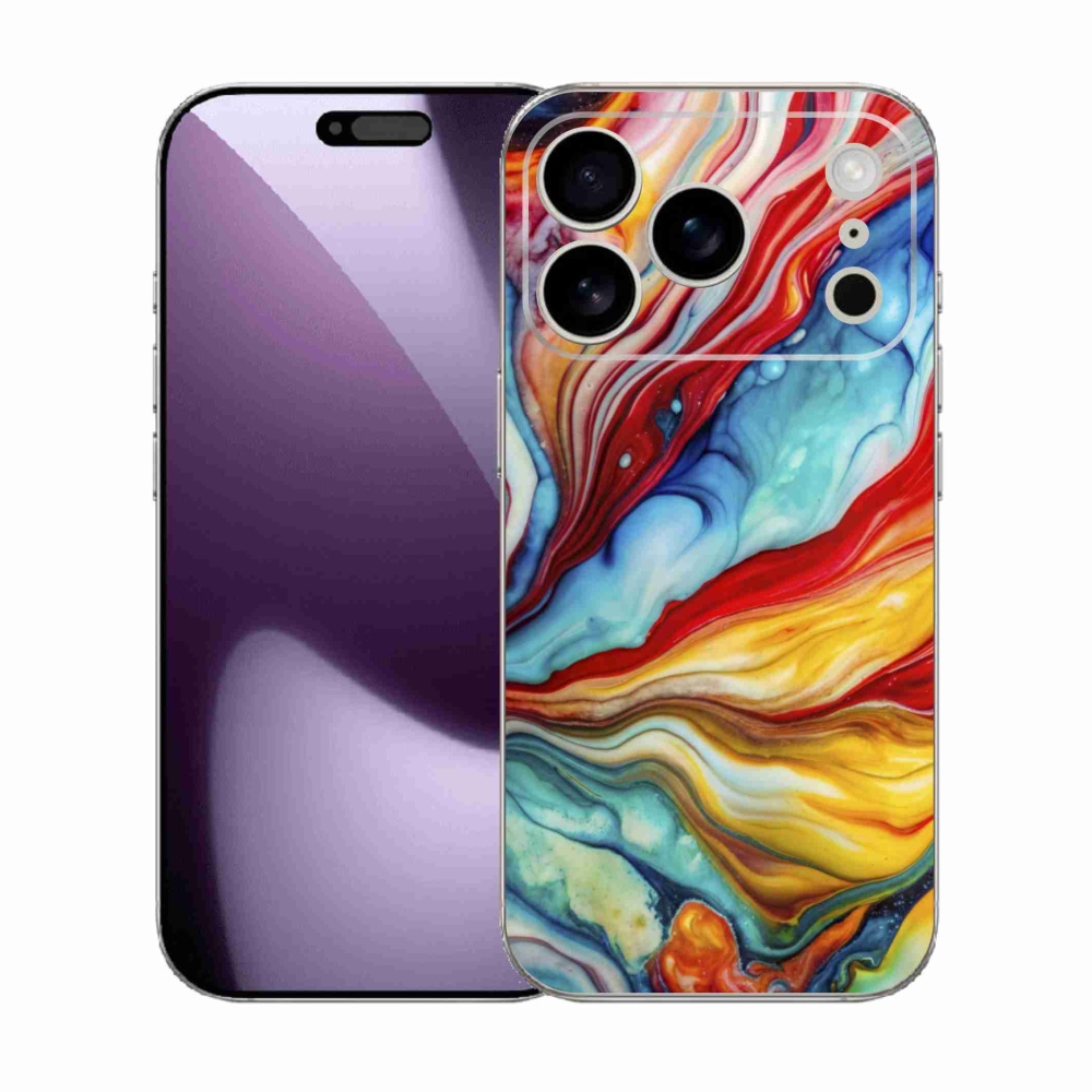 Gelový kryt mmCase na iPhone 17 Pro - abstraktní motiv 58