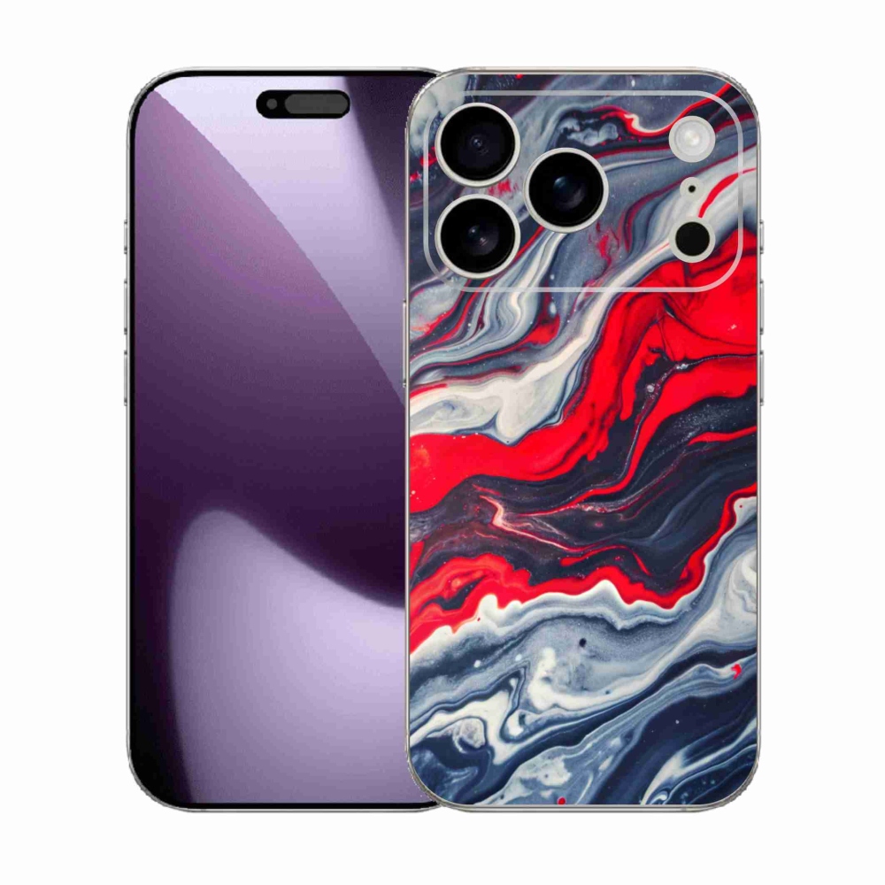 Gelový kryt mmCase na iPhone 17 Pro - abstraktní motiv 59
