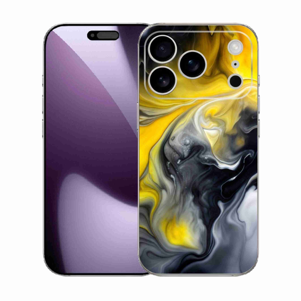 Gelový kryt mmCase na iPhone 17 Pro - abstraktní motiv 60