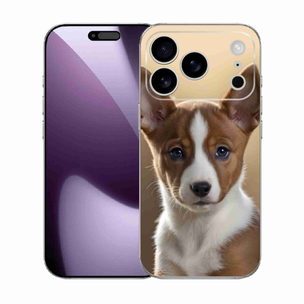 Gelový kryt mmCase na iPhone 17 Pro - basenji