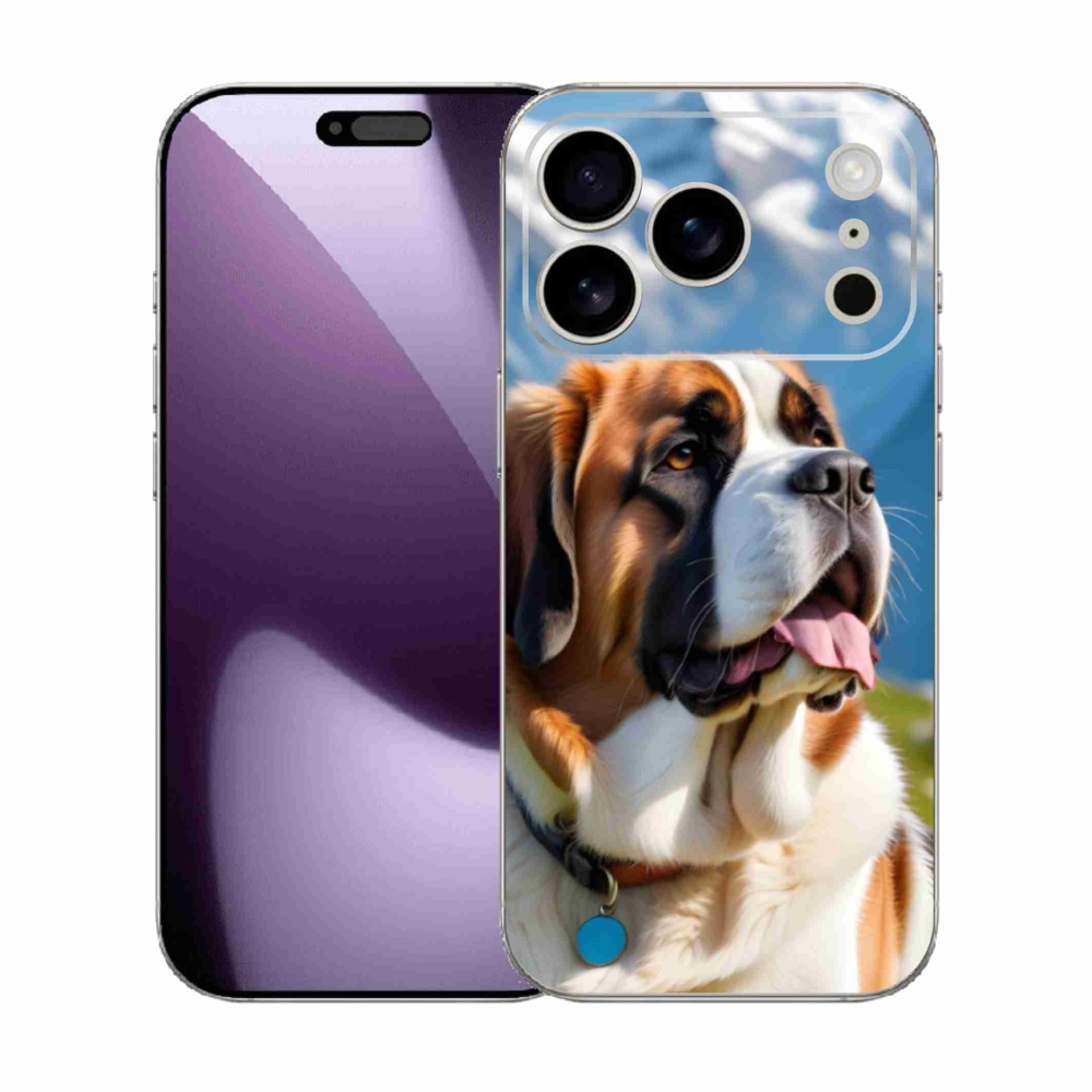 Gelový kryt mmCase na iPhone 17 Pro - bernardýn