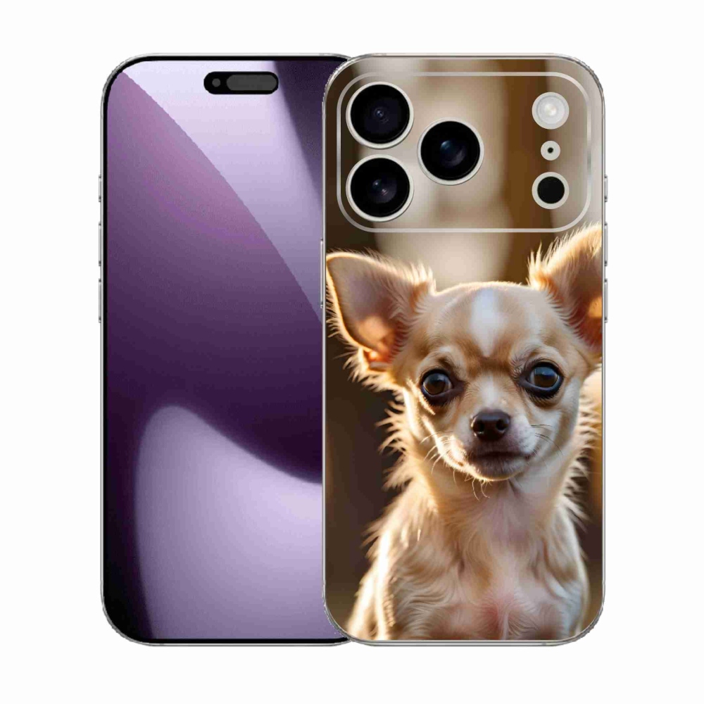 Gelový kryt mmCase na iPhone 17 Pro - čivava 6