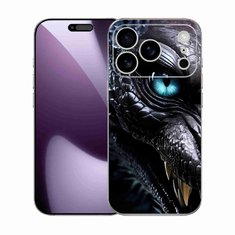 Gelový kryt mmCase na iPhone 17 Pro - dračí pohled