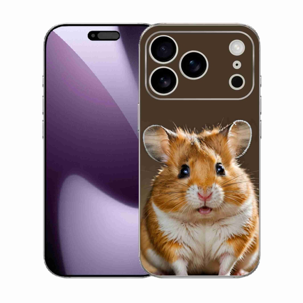 Gelový kryt mmCase na iPhone 17 Pro - křeček