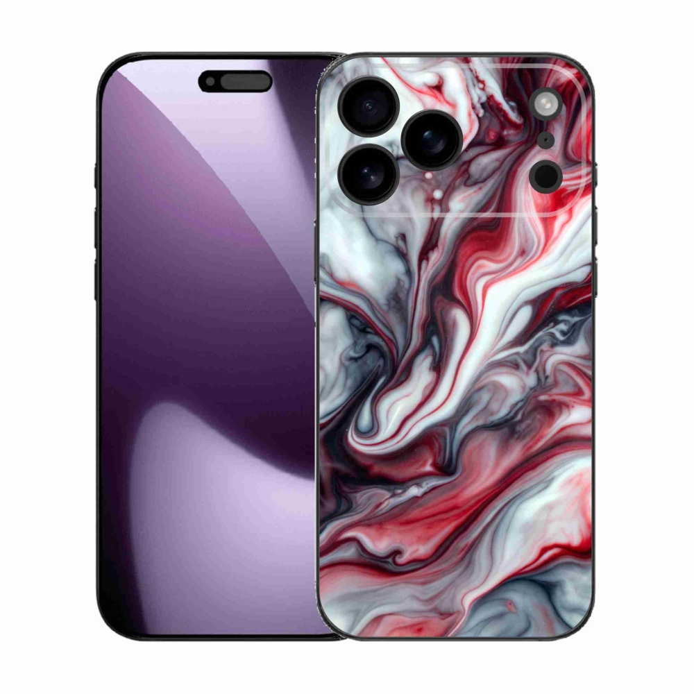 Gelový kryt mmCase na iPhone 17 Pro Max - abstraktní motiv 37