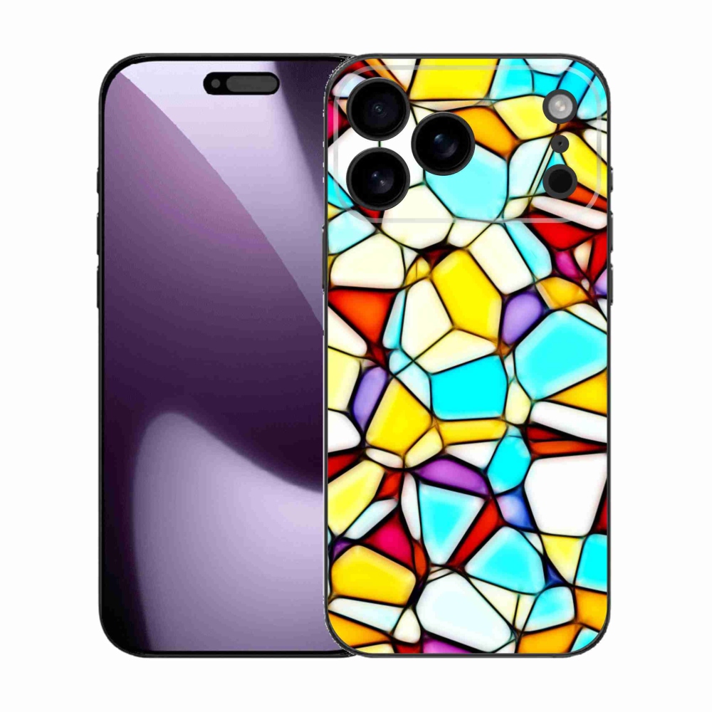 Gelový kryt mmCase na iPhone 17 Pro Max - abstraktní motiv 40
