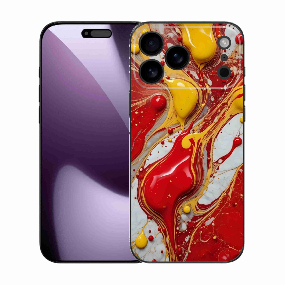 Gelový kryt mmCase na iPhone 17 Pro Max - abstraktní motiv 42