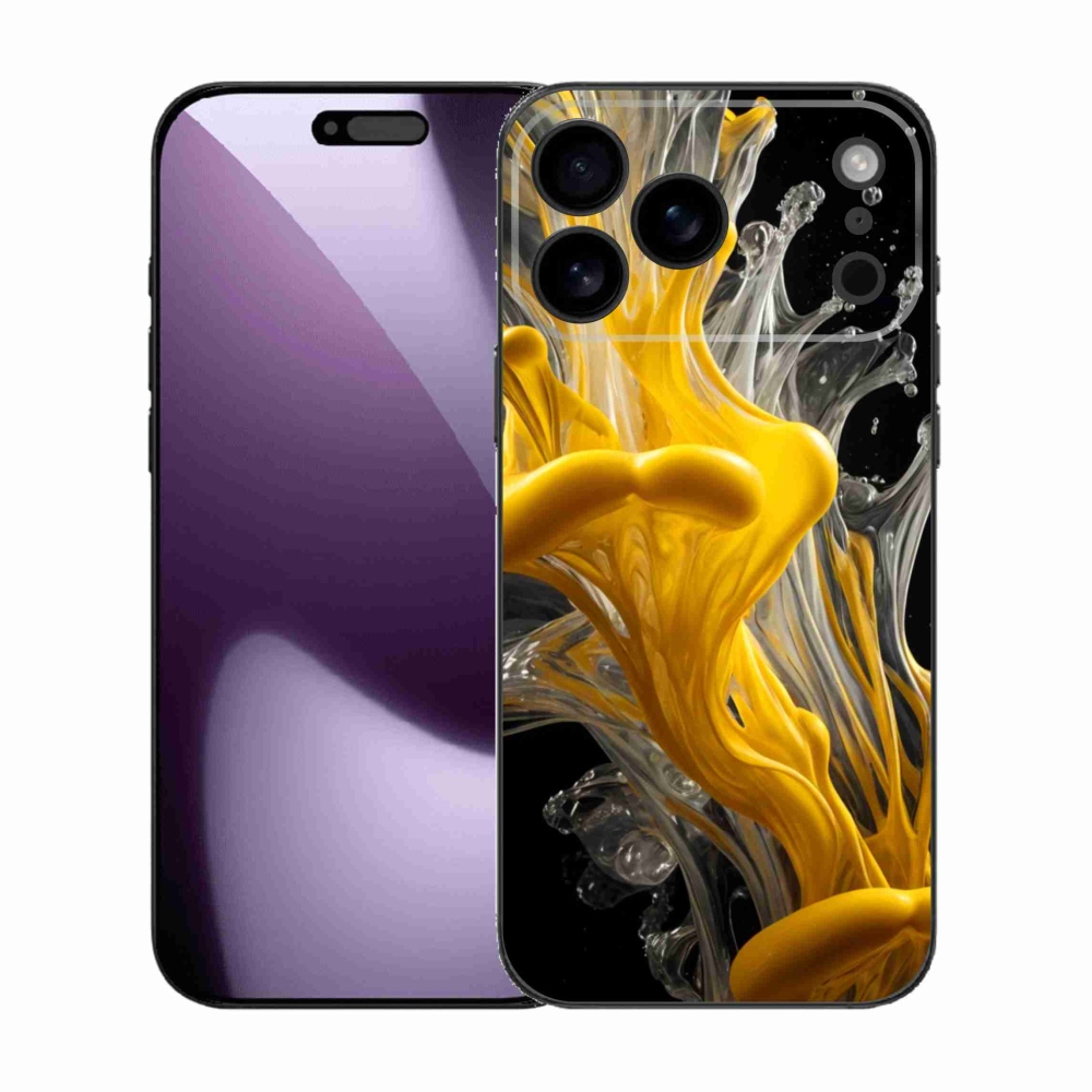Gelový kryt mmCase na iPhone 17 Pro Max - abstraktní motiv 48