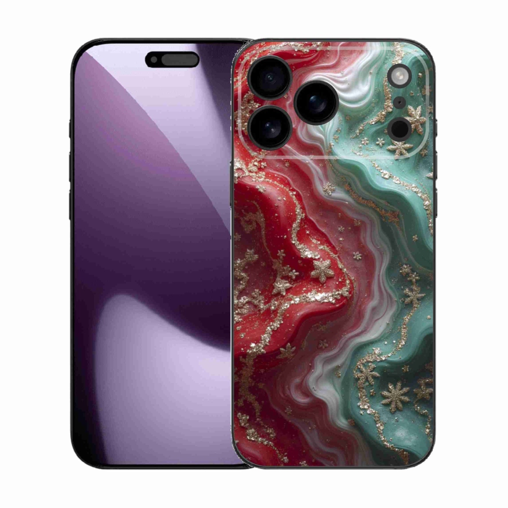 Gelový kryt mmCase na iPhone 17 Pro Max - abstraktní motiv 54