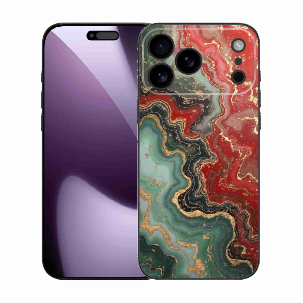 Gelový kryt mmCase na iPhone 17 Pro Max - abstraktní motiv 55