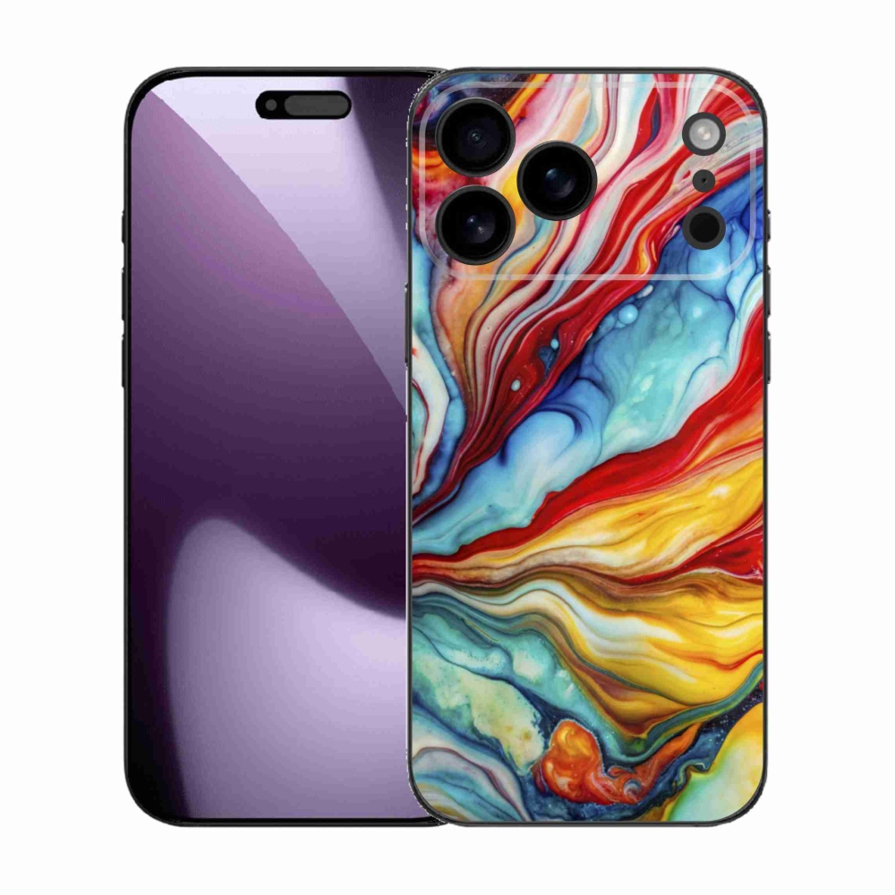 Gelový kryt mmCase na iPhone 17 Pro Max - abstraktní motiv 58