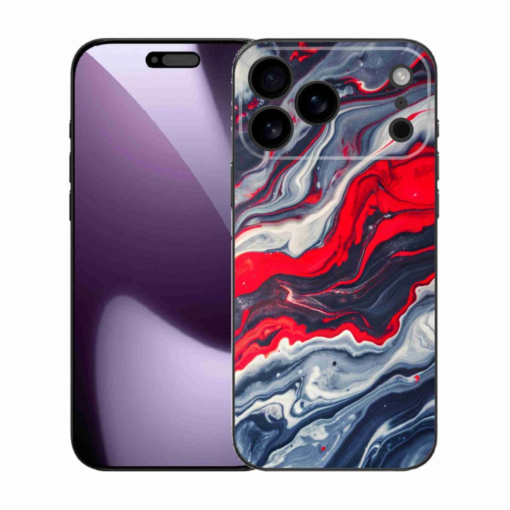 Gelový kryt mmCase na iPhone 17 Pro Max - abstraktní motiv 59