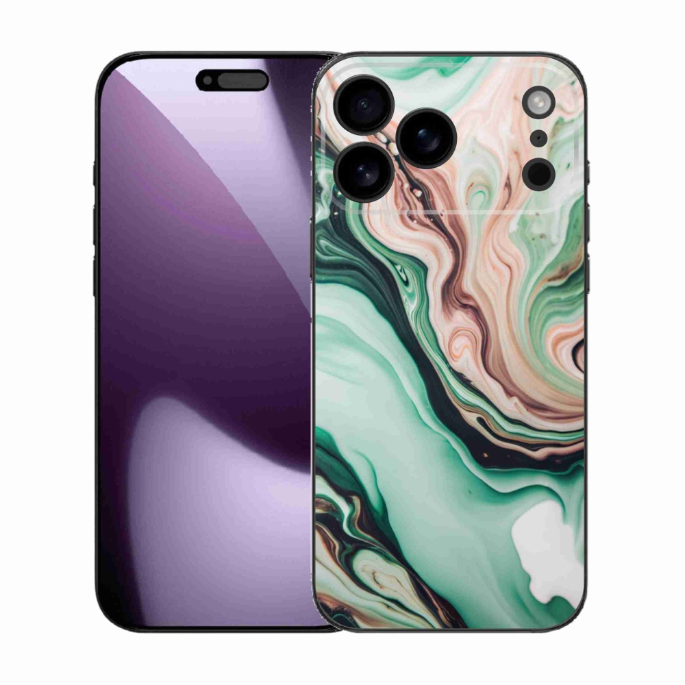 Gelový kryt mmCase na iPhone 17 Pro Max - abstraktní motiv 62
