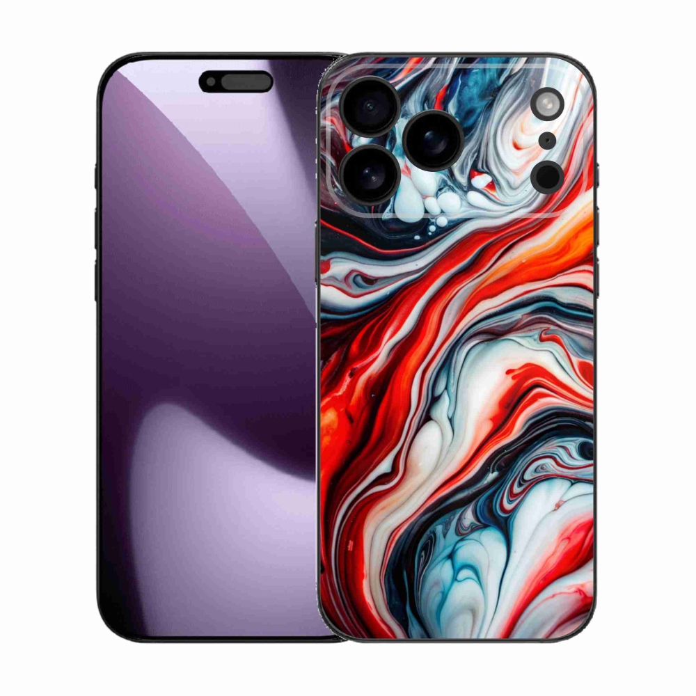 Gelový kryt mmCase na iPhone 17 Pro Max - abstraktní motiv 63