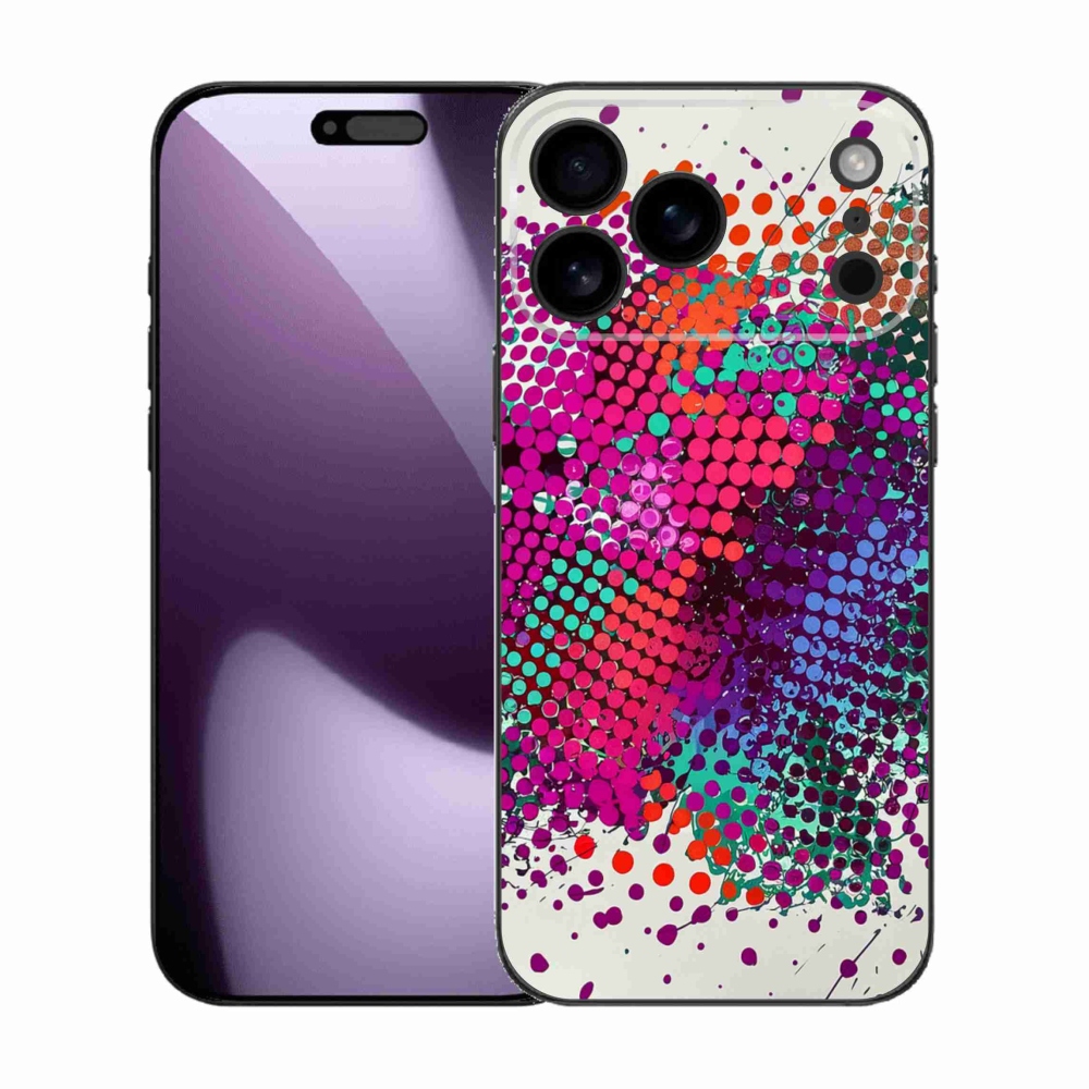 Gelový kryt mmCase na iPhone 17 Pro Max - abstraktní motiv 65