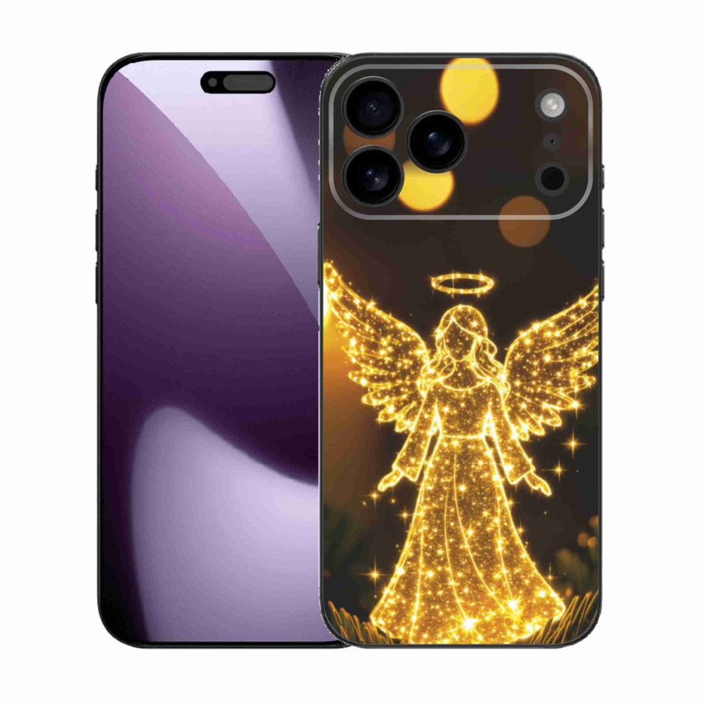 Gelový kryt mmCase na iPhone 17 Pro Max - anděl