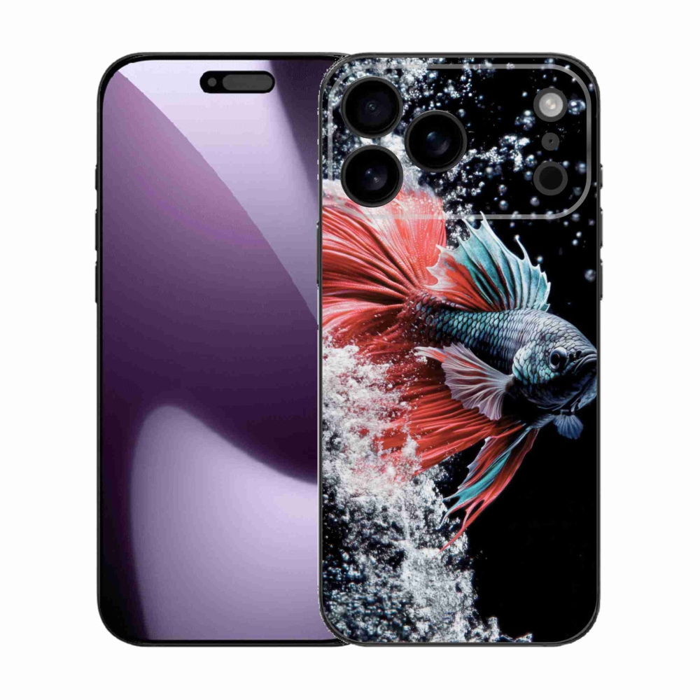Gelový kryt mmCase na iPhone 17 Pro Max - bojovnice pestrá