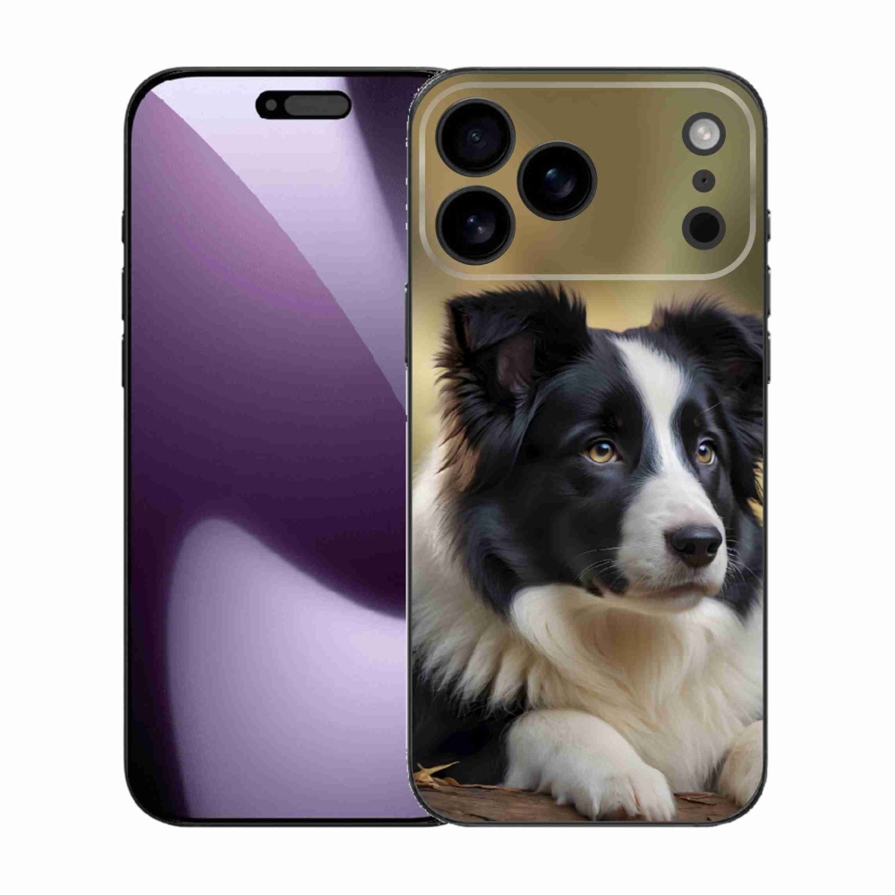 Gelový kryt mmCase na iPhone 17 Pro Max - border kolie 2