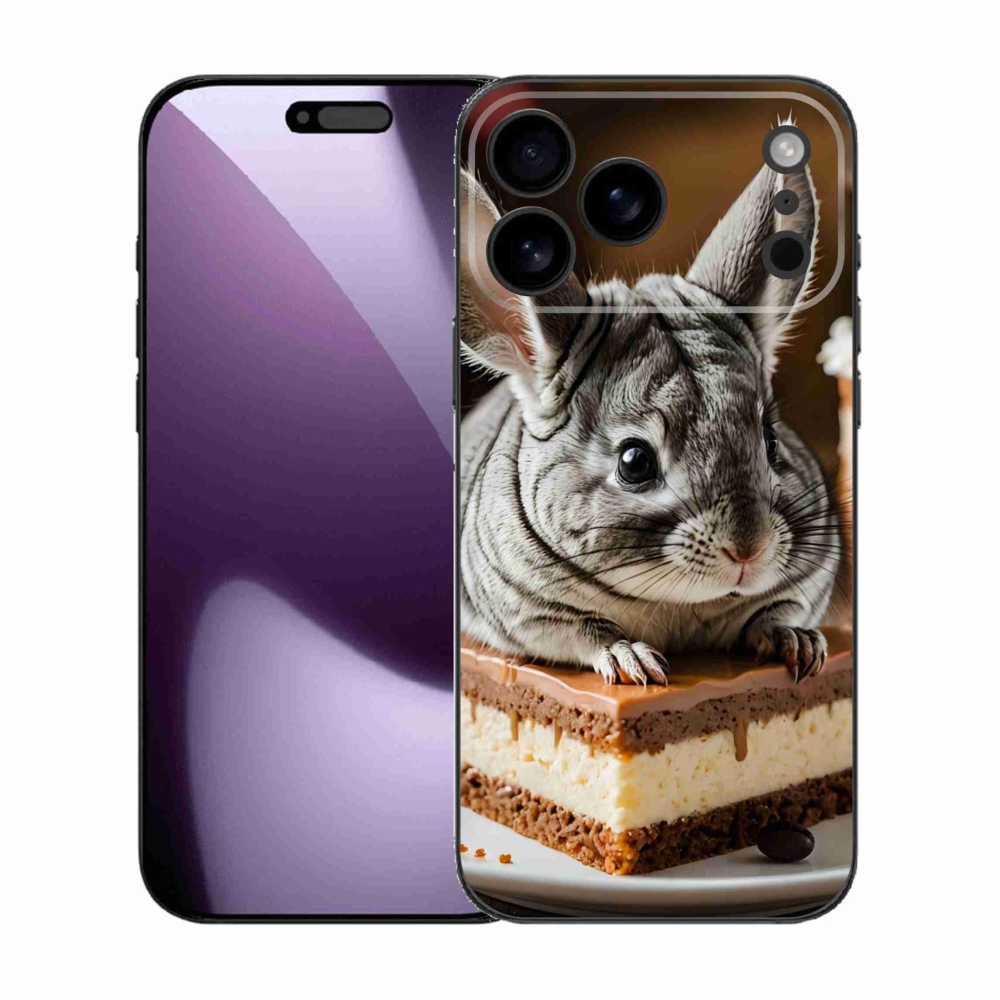 Gelový kryt mmCase na iPhone 17 Pro Max - činčila