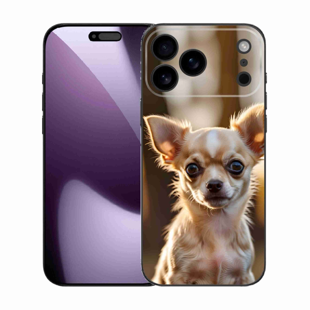 Gelový kryt mmCase na iPhone 17 Pro Max - čivava 6