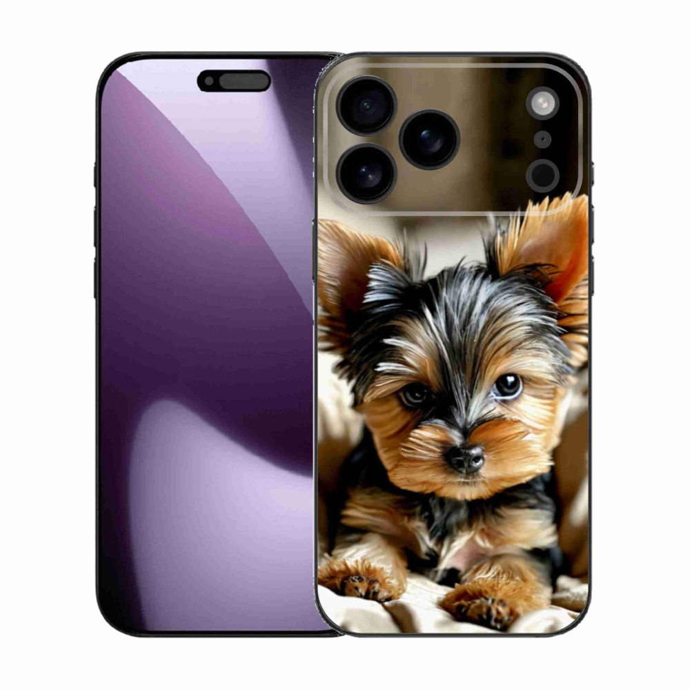 Gelový kryt mmCase na iPhone 17 Pro Max - jorkšír 11