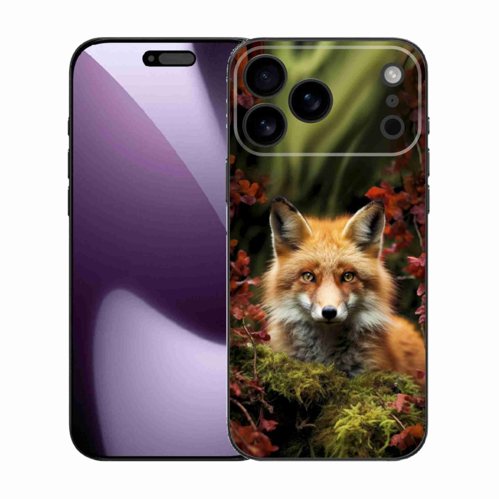 Gelový kryt mmCase na iPhone 17 Pro Max - liška v lese