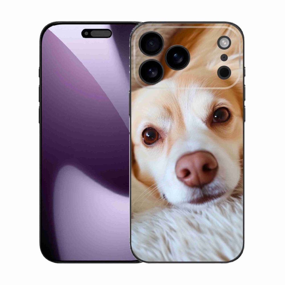 Gelový kryt mmCase na iPhone 17 Pro Max - Roztomilá čivava