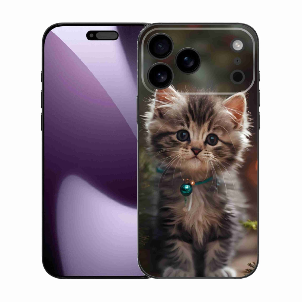Gelový kryt mmCase na iPhone 17 Pro Max - roztomilé kotě 11