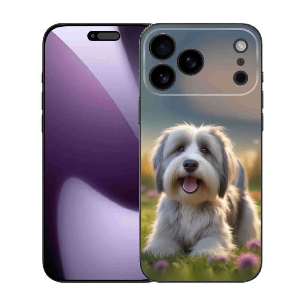 Gelový kryt mmCase na iPhone 17 Pro Max - roztomilý havanský psík