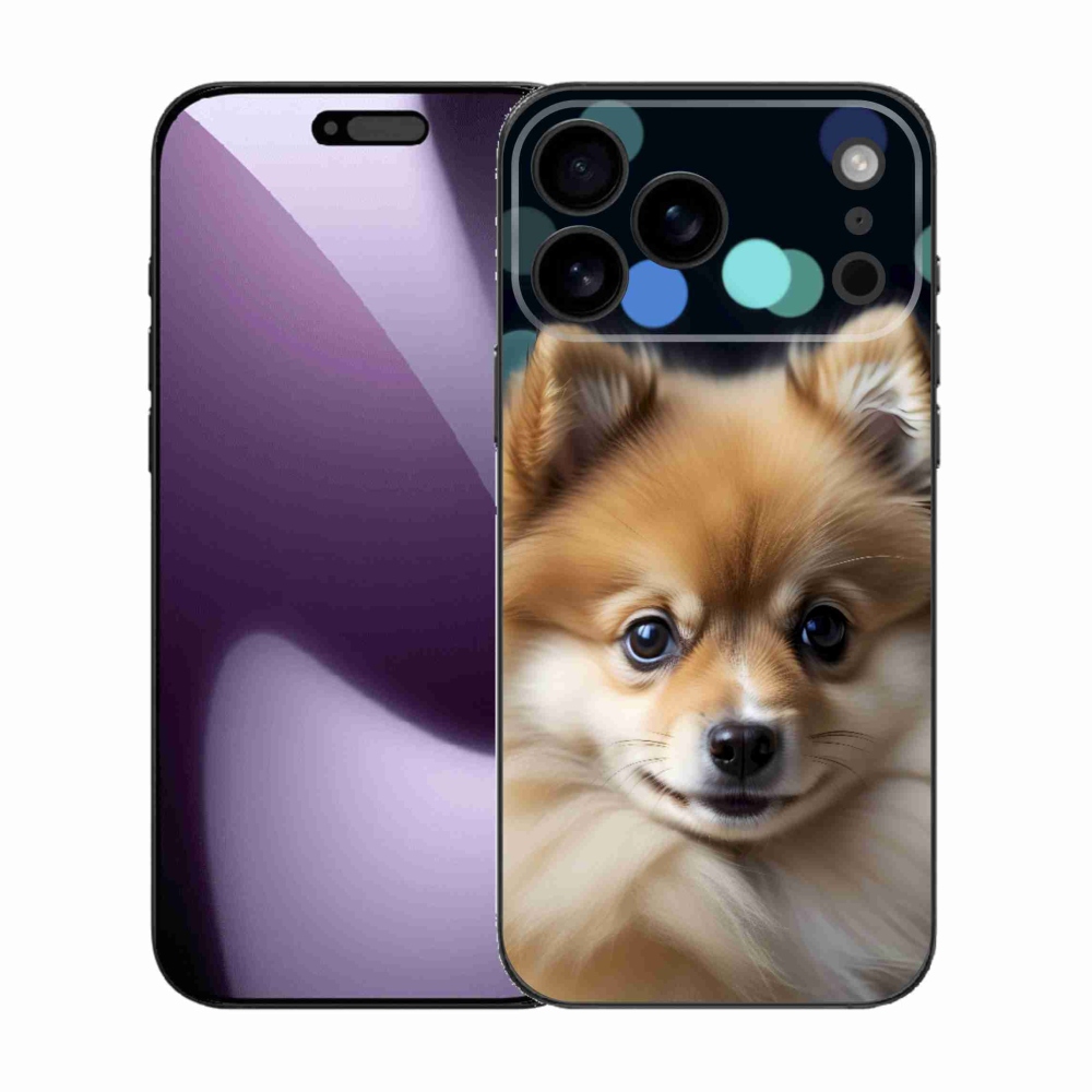 Gelový kryt mmCase na iPhone 17 Pro Max - roztomilý pomeranian