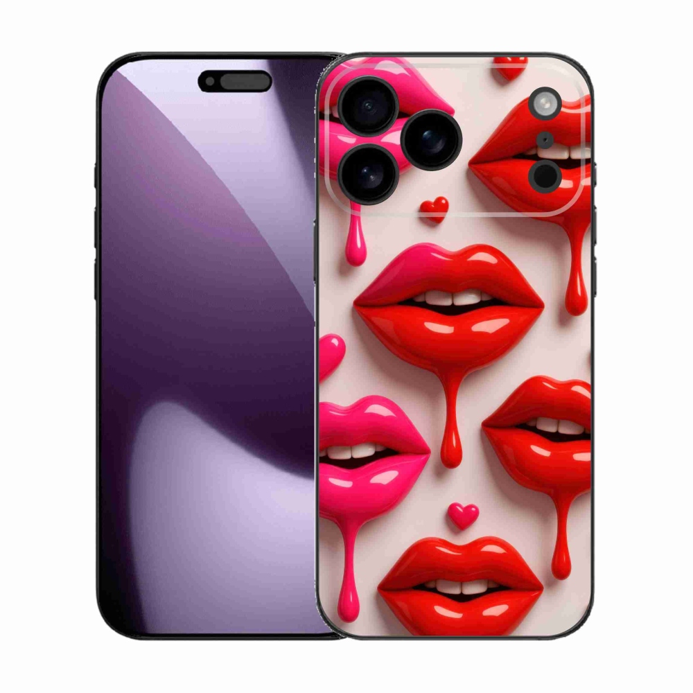 Gelový kryt mmCase na iPhone 17 Pro Max - rty 2