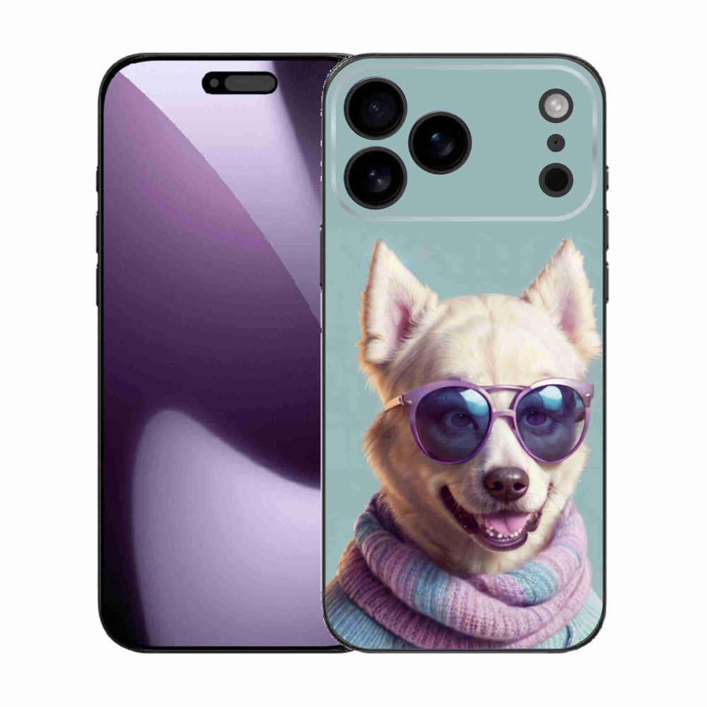 Gelový kryt mmCase na iPhone 17 Pro Max - stylový německý špic