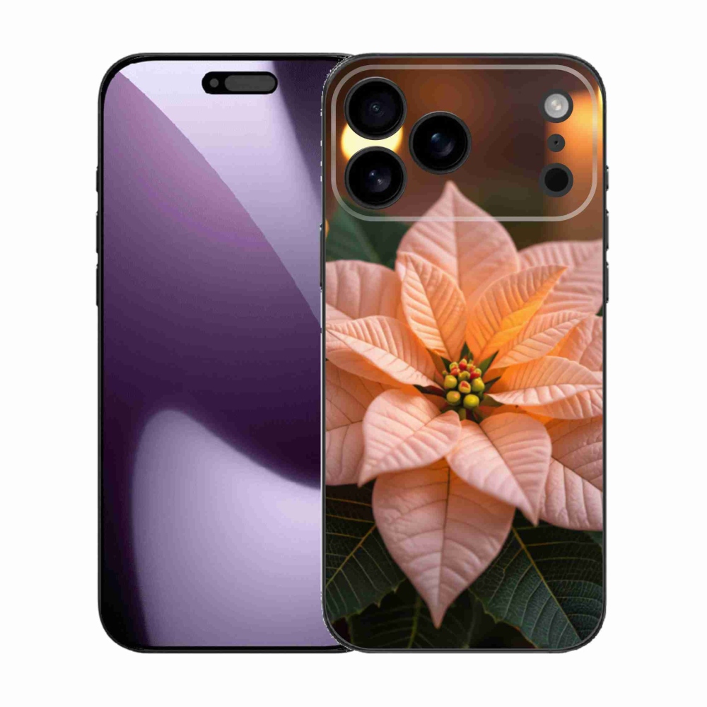 Gelový kryt mmCase na iPhone 17 Pro Max - vánoční hvězda