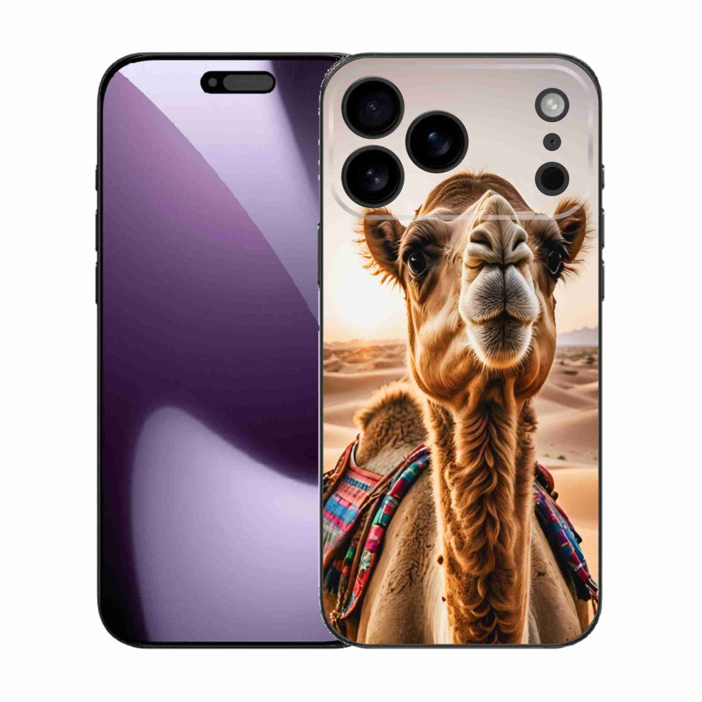 Gelový kryt mmCase na iPhone 17 Pro Max - velbloud