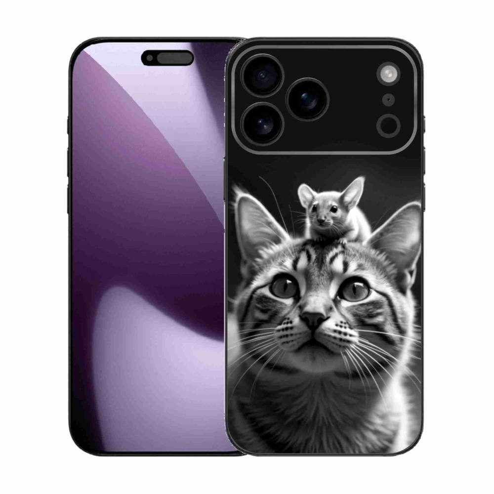 Gelový kryt mmCase na iPhone 17 Pro Max - zvířecí přátelství 2