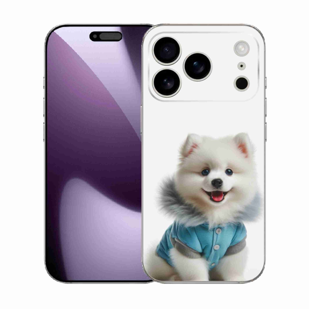 Gelový kryt mmCase na iPhone 17 Pro - pomeranian