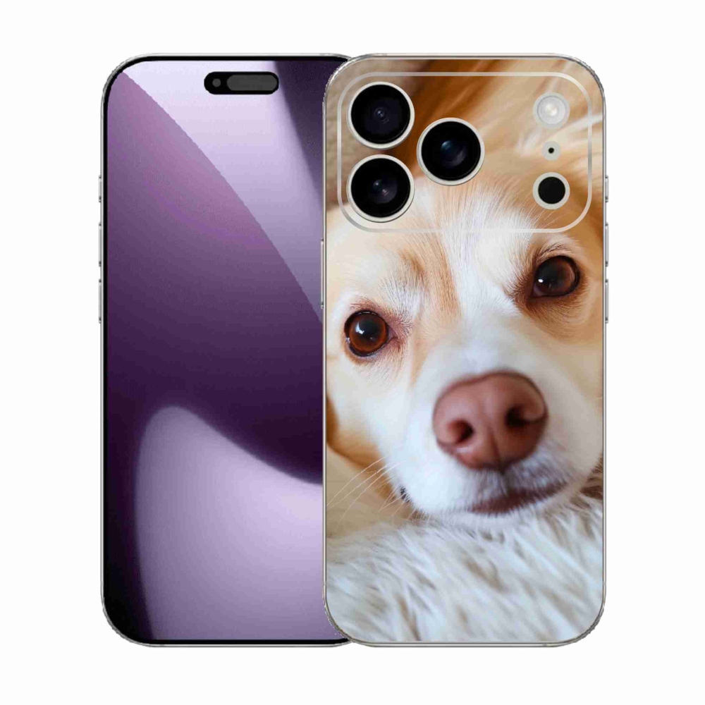 Gelový kryt mmCase na iPhone 17 Pro - Roztomilá čivava