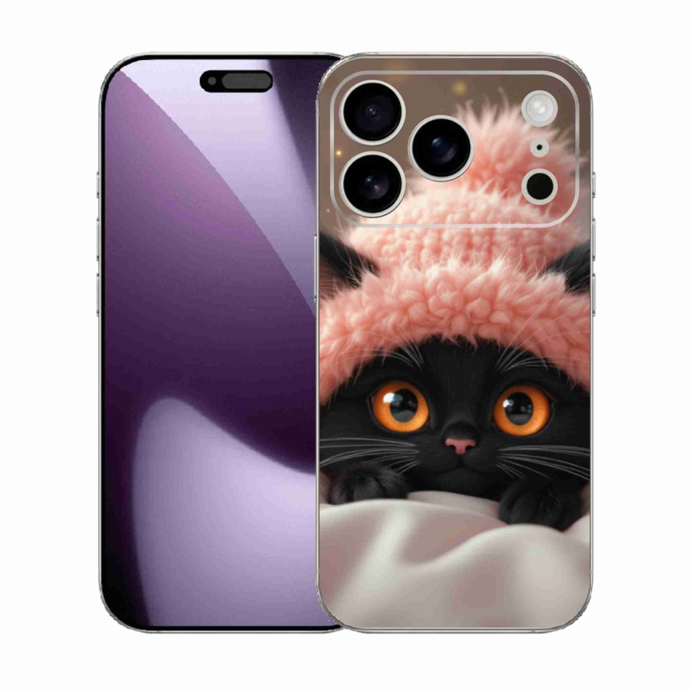 Gelový kryt mmCase na iPhone 17 Pro - roztomilé kotě 7