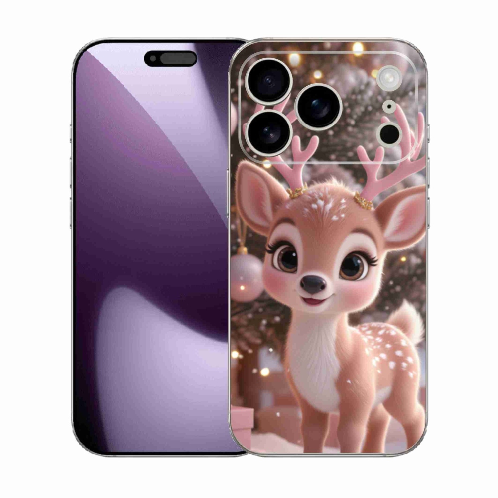 Gelový kryt mmCase na iPhone 17 Pro - roztomilý sob